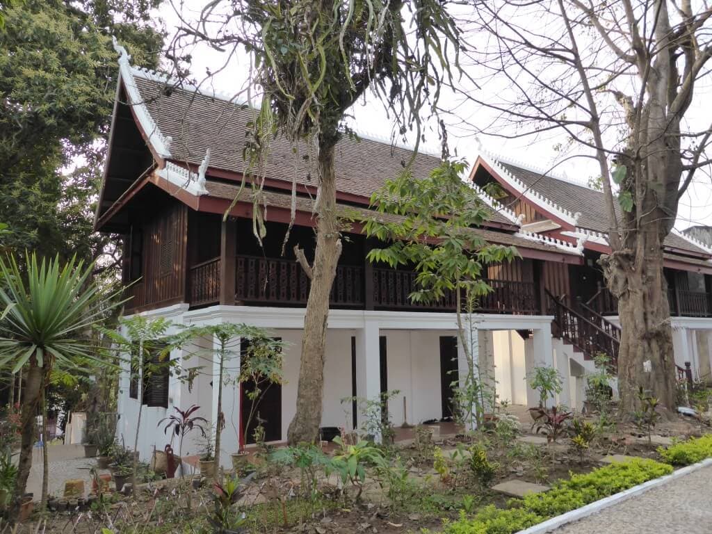 The new khuti (or dormitory) building now provides comfortable accommodation for the monks and young novices.